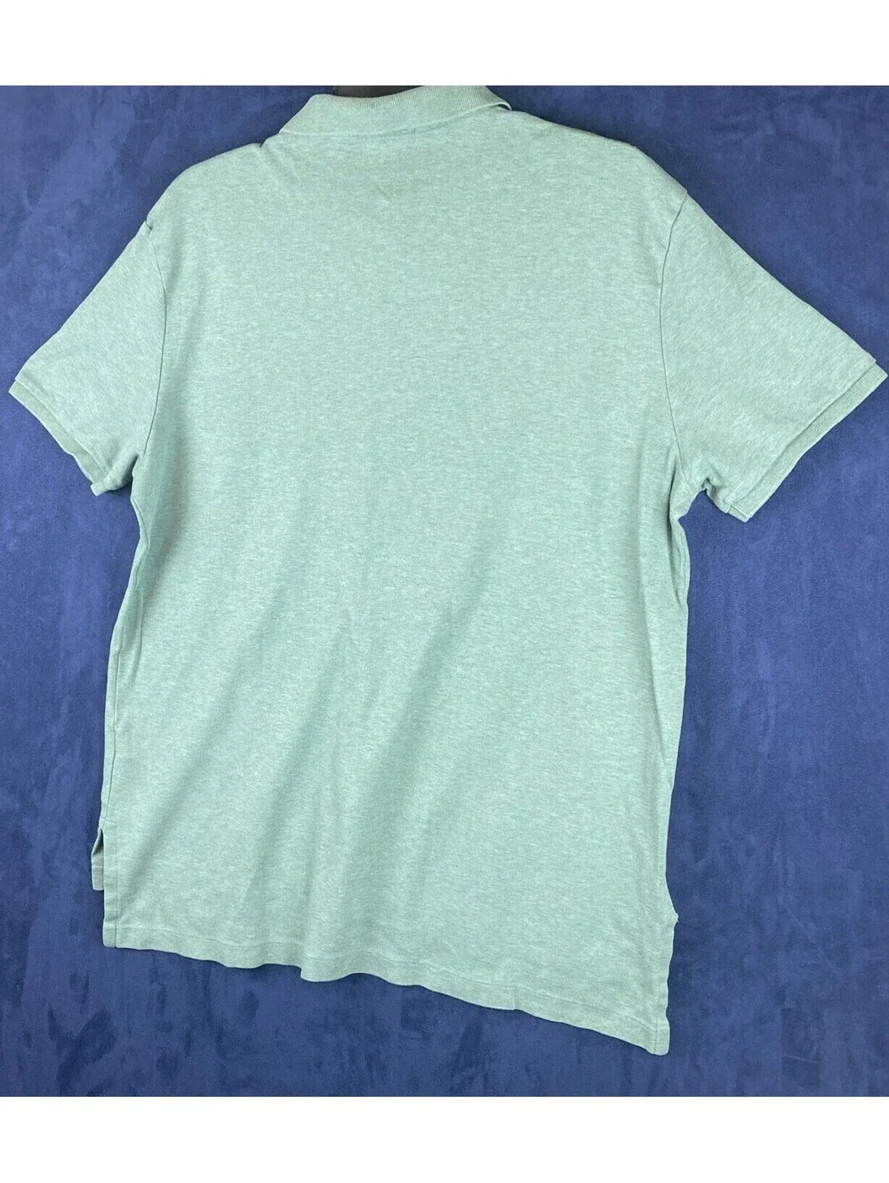Polo Ralph Lauren Men’s Polo Shirt  Green Moss Cotton XL Purple Pony Embroidered